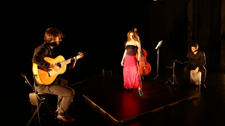 Flamenco avec Minera pour un spectacle au Théâtre d'Elsa à Jarny